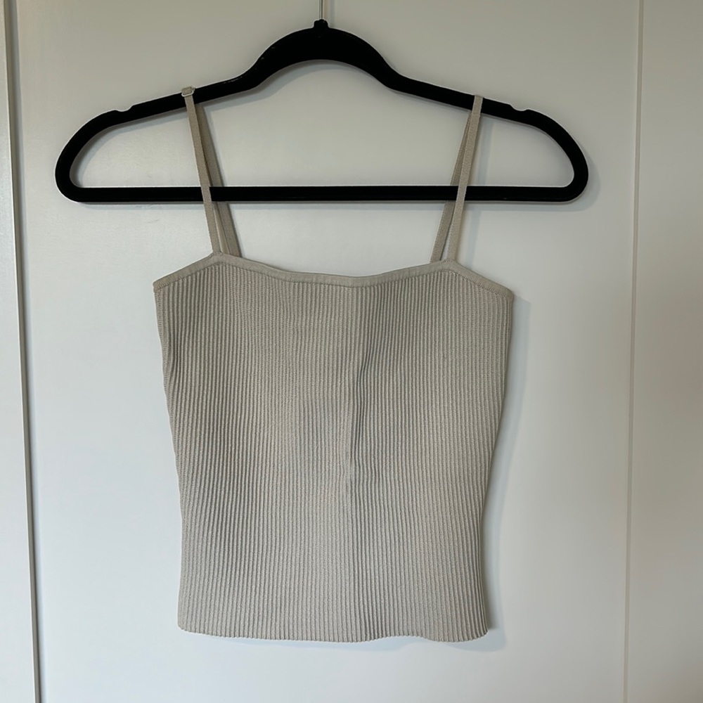 Aritzia Babaton Alaska Sculpt Knit Tank